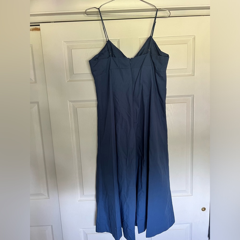 Banana Republic Blue Midi Dress Size 12 - NWT - Picture 4 of 5